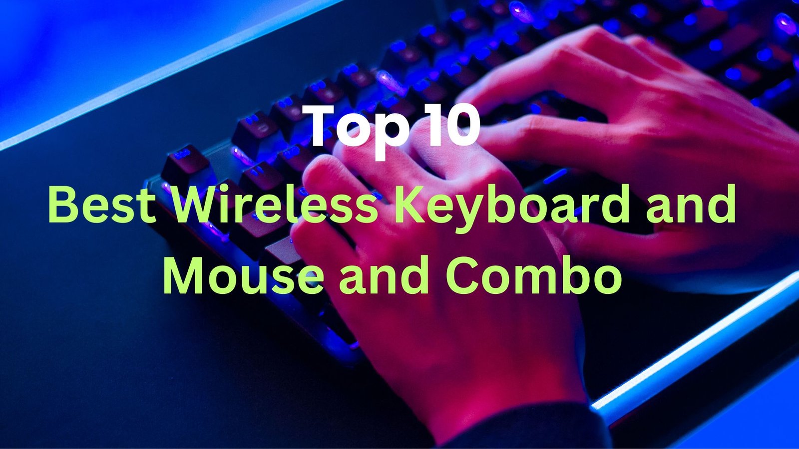 best wireless keyboard and mouse combo