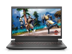 Dell 15 (2021) i5-10200H Gaming Laptop, 16Gb RAM, 512Gb SSD, 15.6” (39.62 cms) FHD 120Hz 250 nits Display, NVIDIA GTX 1650 4GB Graphics, Win 10 + MSO, Ascent Solid Color (G15 5510, D560473WIN9B)