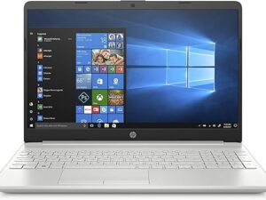HP 15 Thin & Light 11th Gen Intel Core i5-1135G7 15.6 inches FHD Laptop, 8GB DDR4, 1TB HDD, Windows 10 Home, MS Office, Integrated Graphics, FPR 15 (Natural Silver, 1.76 Kg), 15s-du3032TU
