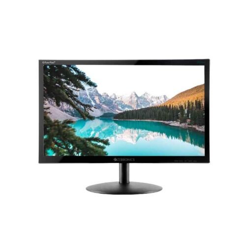 ZEBRONICS ZEB-V19HD LED Monitor 18.5inch with Supporting HDMI, VGA Input HD 1366 x 768